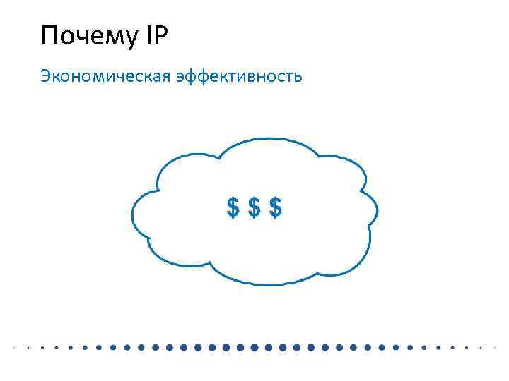 Почему IP Экономическая эффективность 