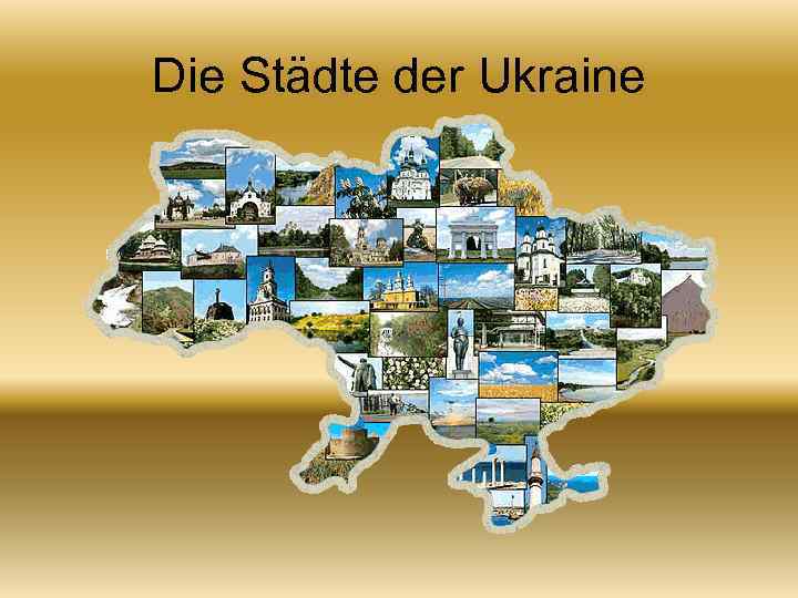 Die Städte der Ukraine 