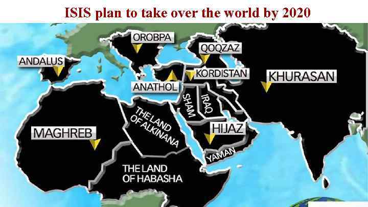 ISIS plan to take over the world by 2020 