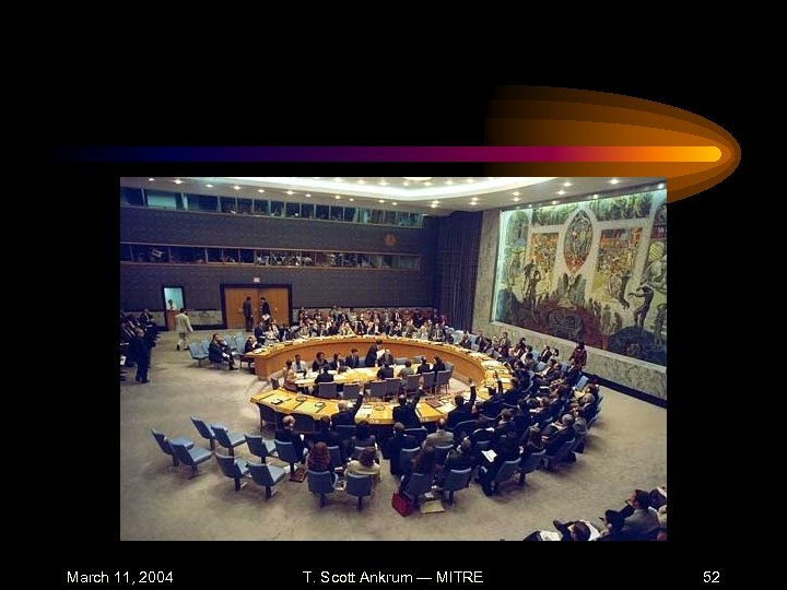March 11, 2004 T. Scott Ankrum — MITRE 52 