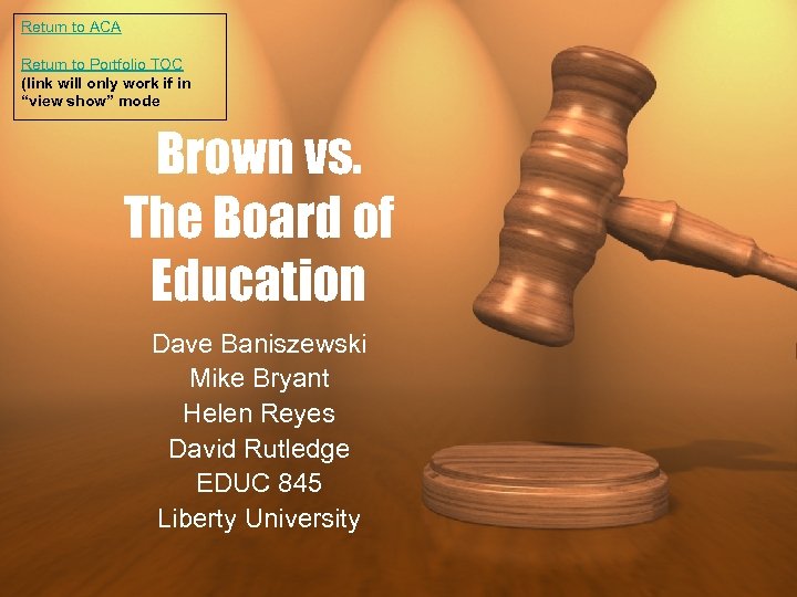 Return to ACA Return to Portfolio TOC (link will only work if in “view