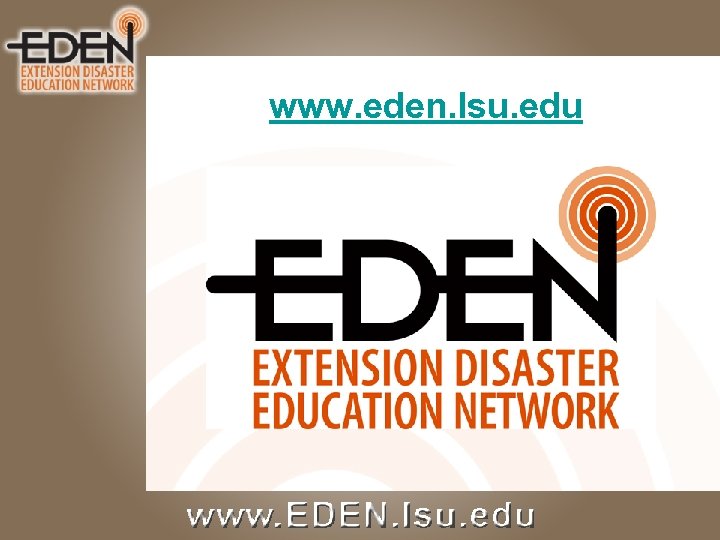 www. eden. lsu. edu 