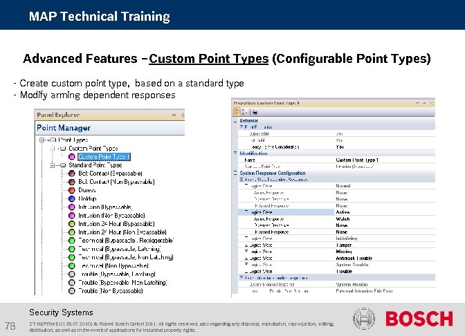 MAP Technical Training Advanced Features – Custom Point Types (Configurable Point Types) - Create