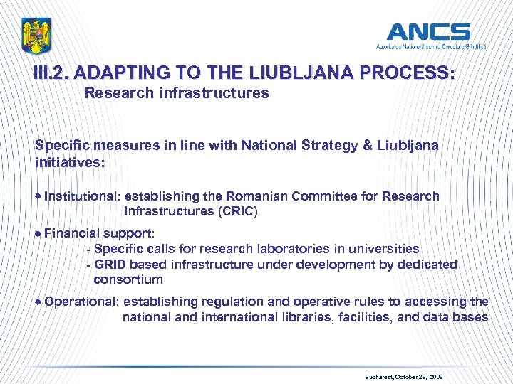 I I I. 2. A D A P T I N G T O