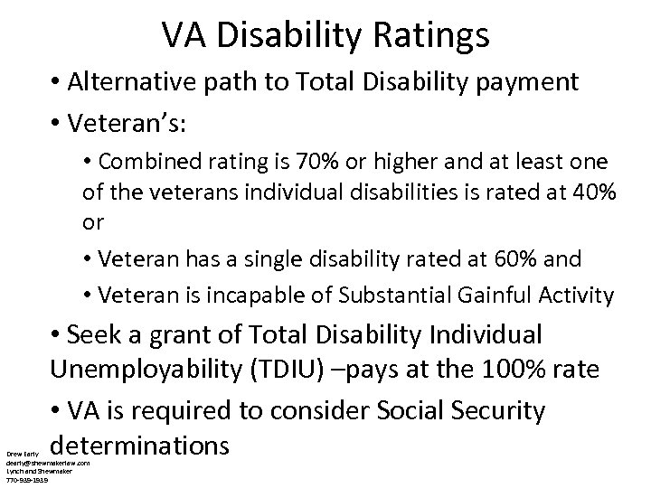 VA Disability Compensation and Healthcare An Introduction An