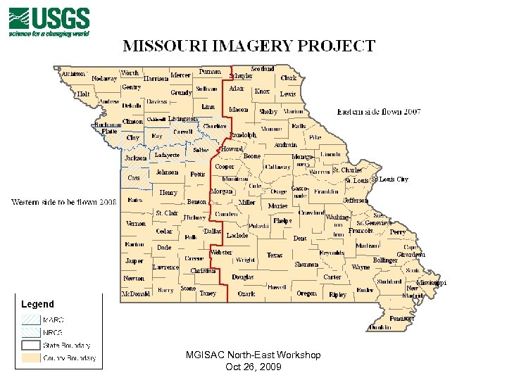 MGISAC North-East Workshop Oct 26, 2009 
