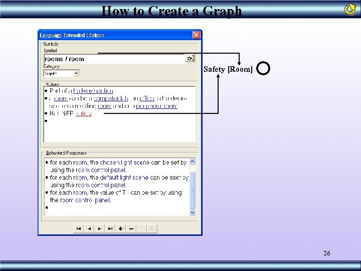 How to Create a Graph Safety [Room] 26 