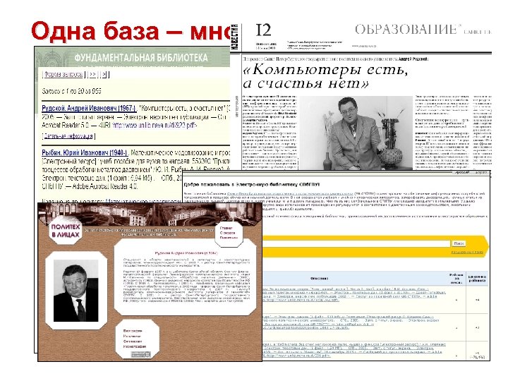 Одна база – много сайтов 