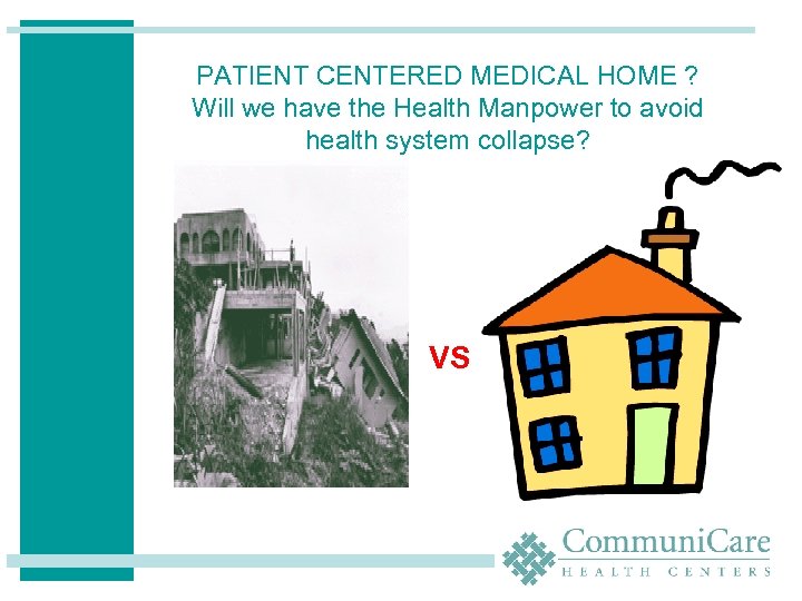 PATIENT CENTERED MEDICAL HOME ? Will we have the Health Manpower to avoid health