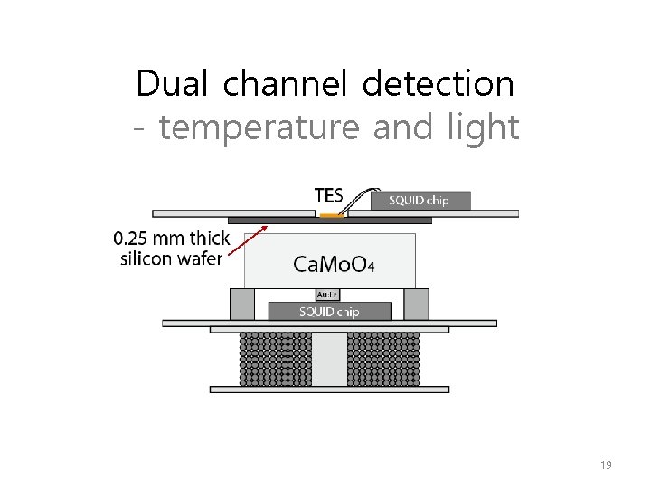 Dual channel detection - temperature and light 19 
