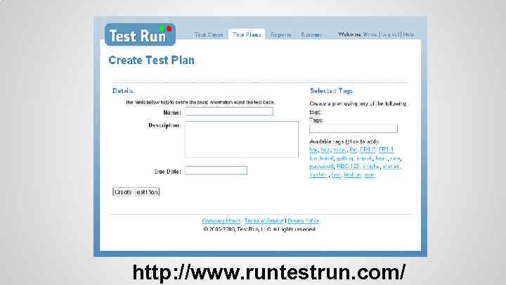 http: //www. runtestrun. com/ 