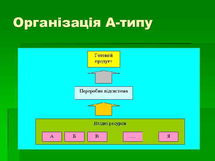 Організація А-типу 