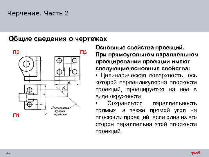 Общие сведения о чертежах