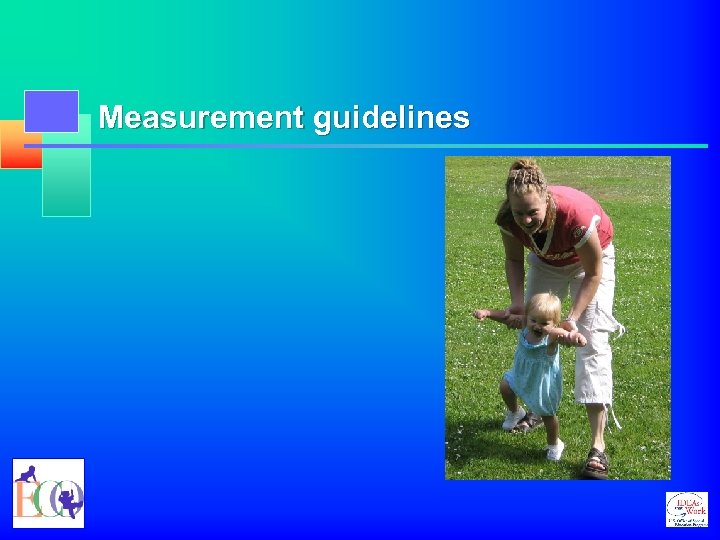 Measurement guidelines 