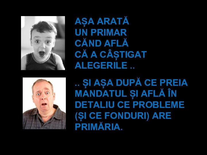 AȘA ARATĂ UN PRIMAR CĂND AFLĂ CĂ A C ȘTIGAT ALEGERILE. . ȘI AȘA