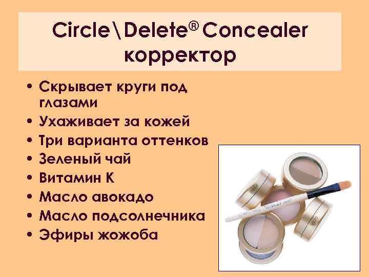 CircleDelete® Concealer корректор • Скрывает круги под глазами • Ухаживает за кожей • Три
