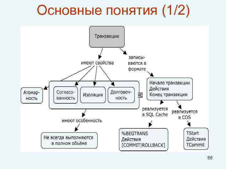 Основные понятия (1/2) 66 