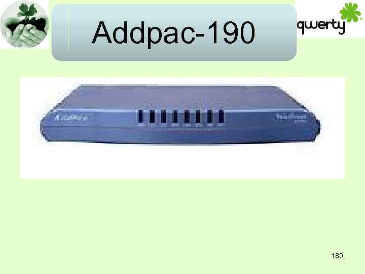 Addpac-190 180 