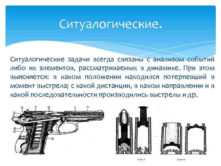 Ситуалогические задачи всегда связаны с анализом событий либо их элементов, рассматриваемых в динамике. При