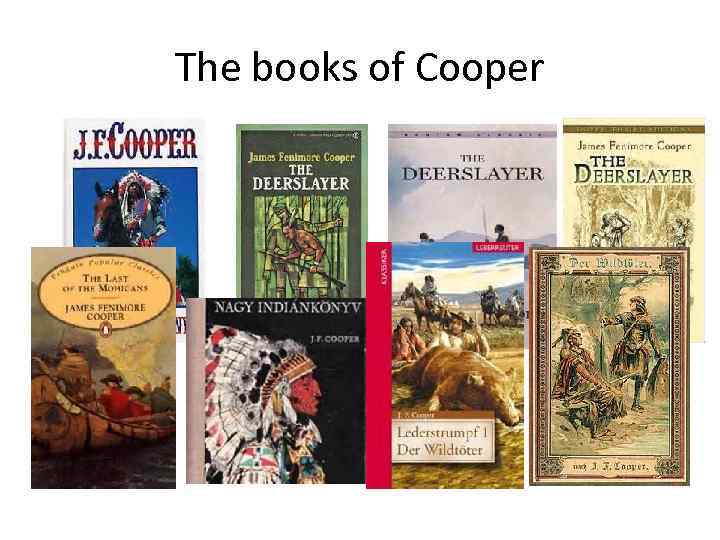 The books of Cooper 