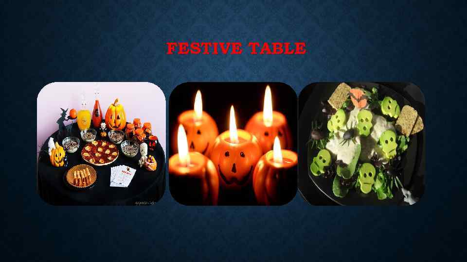 FESTIVE TABLE 