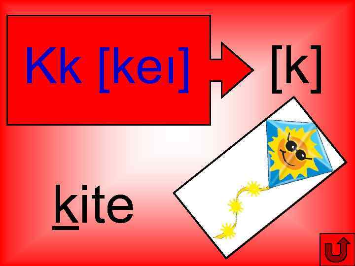 Kk [keı] kite [k] 