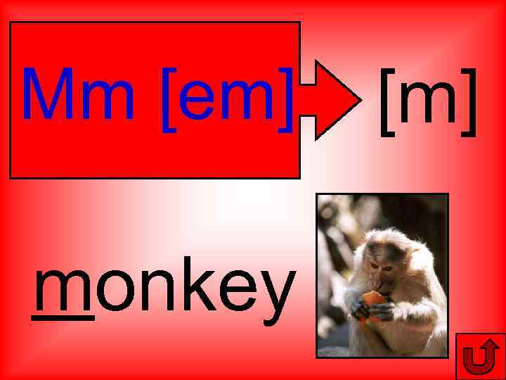 Mm [em] monkey [m] 
