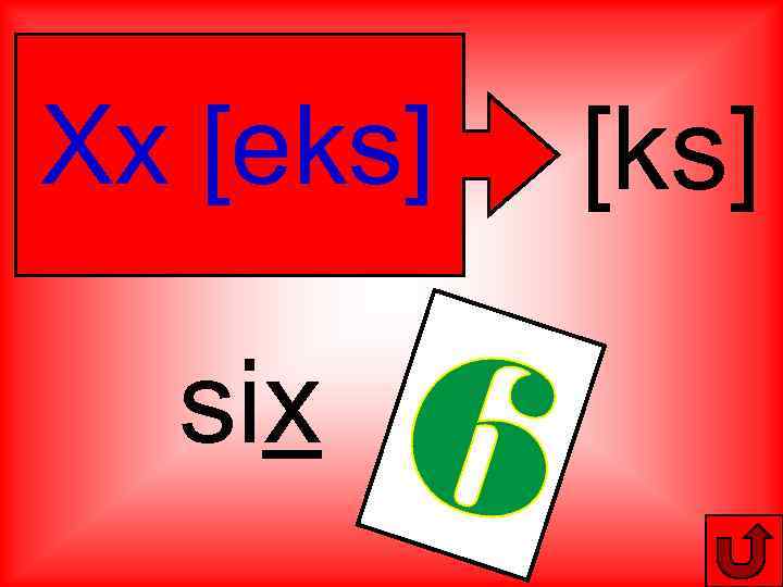 Xx [eks] six [ks] 