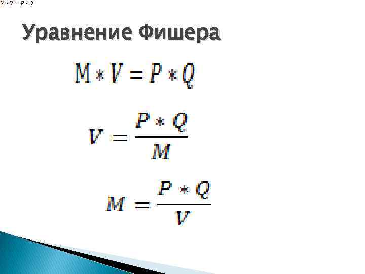 Уравнение Фишера 