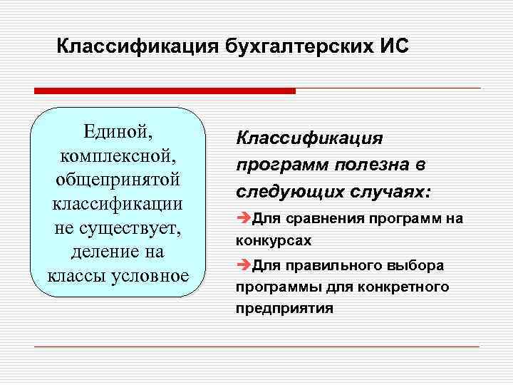 Единая классификация