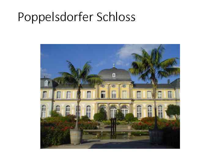 Poppelsdorfer Schloss 