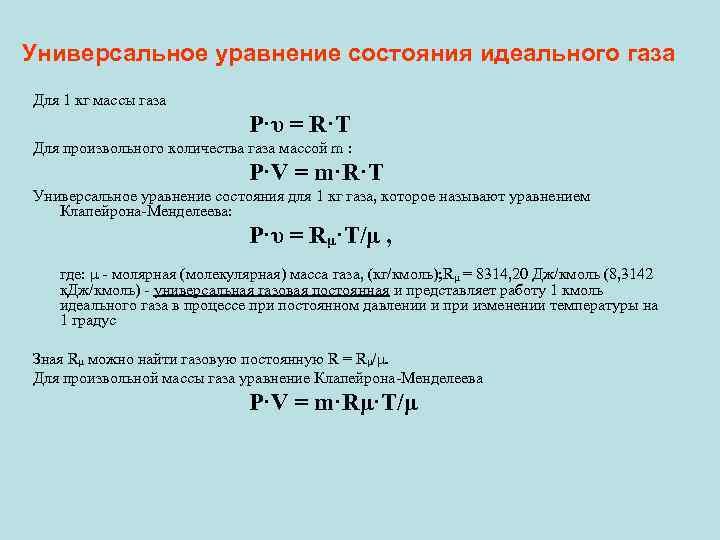 Нормальный объем идеального газа