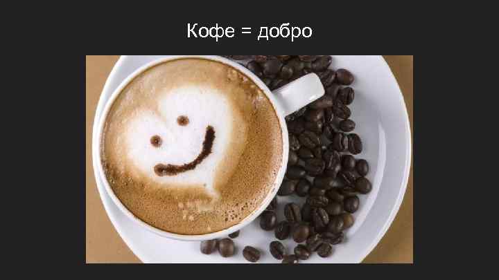 Кофе = добро 