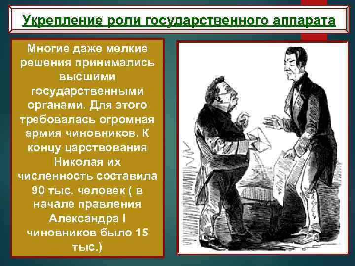 Роль усиления. Укрепление роли государственного аппарата. Укрепление государственного аппарата при Николае 1. Преобразование и укрепление роли государственного аппарата Николая 1. Усиление государственного аппарата при Николае 1.