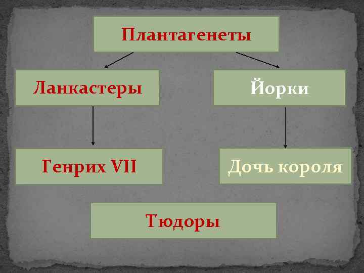 Плантагенеты Ланкастеры Йорки Дочь короля Генрих VII Тюдоры 