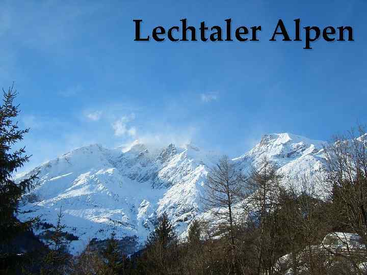 Lechtaler Alpen 