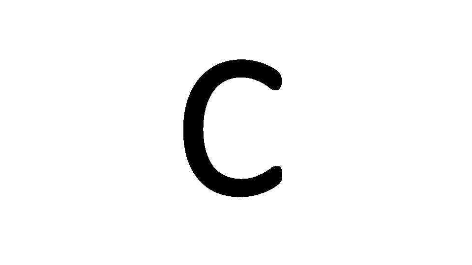 C 