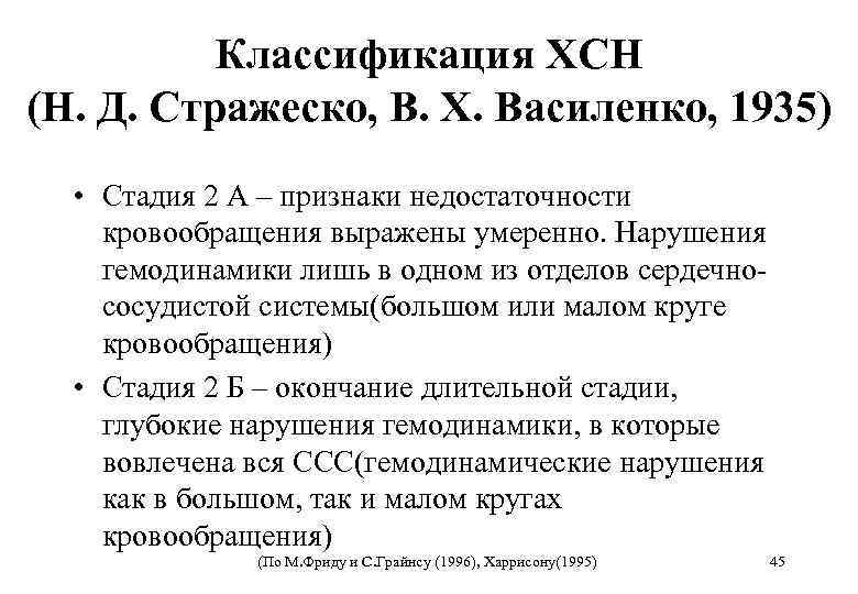 Хсн 2. ХСН классификация по Стражеско Василенко 1935. Недостаточность кровообращения по Стражеско-Василенко. Классификация Стражеско Василенко ХСН. Классификация ХСН по Василенко.