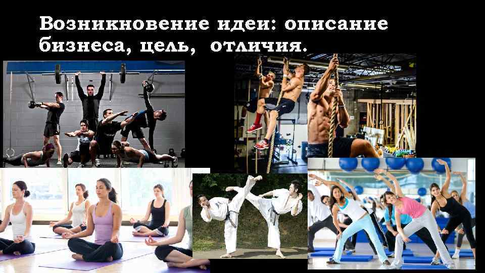 Возникновение идеи: описание бизнеса, цель, отличия. 