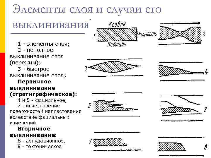 Линзовидные структура графическое изображение