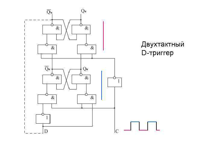 РК6. Схемотехника. Двухступенчатый JK-триггер с …