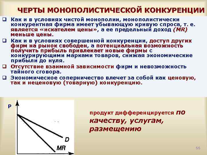 Монополистическая конкуренция картинки для презентации