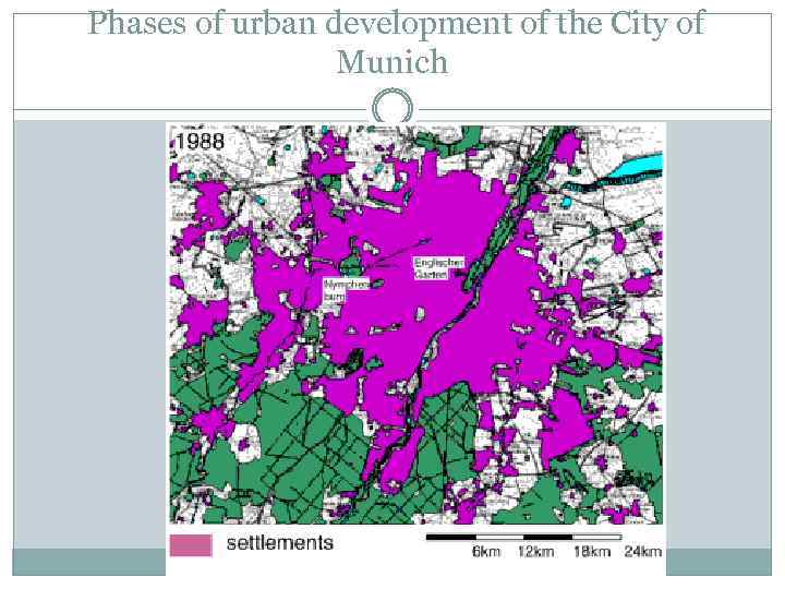  Phases of urban development of the City of Munich 