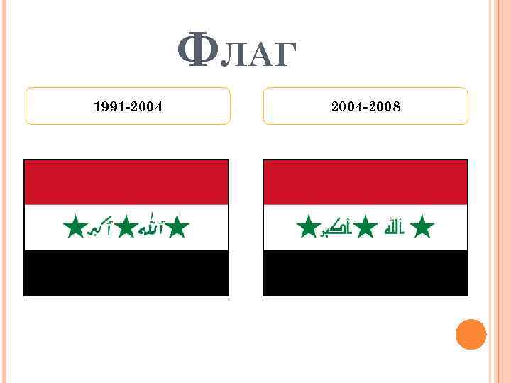 ФЛАГ 1991 -2004 -2008 