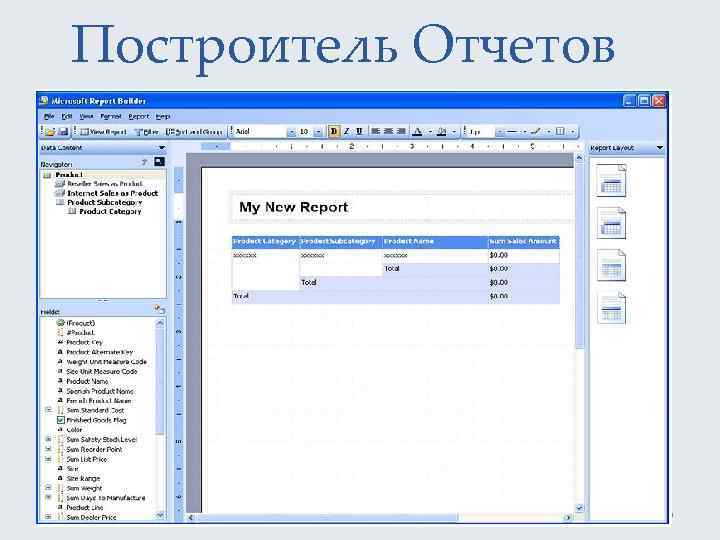 Построитель Отчетов 