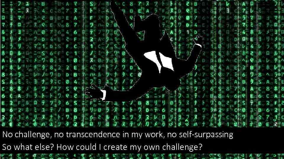 The creation of automatized Life had become boring… reporting, KPI with excel The routine