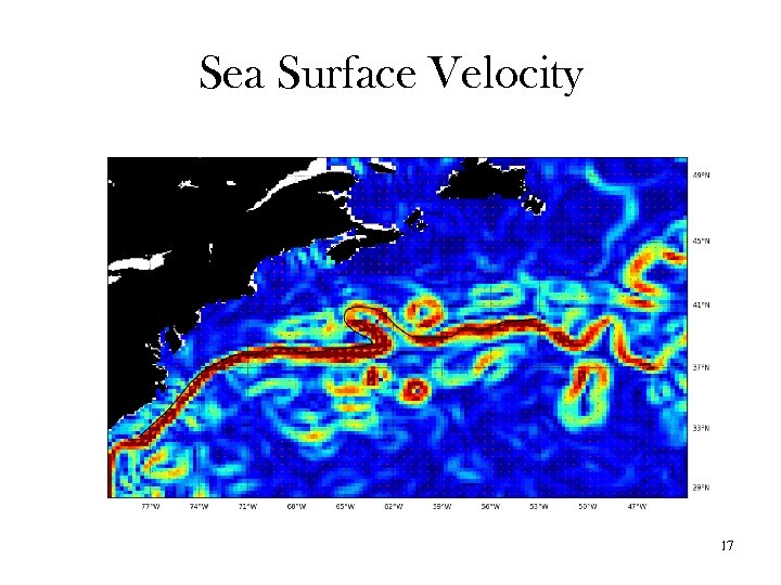 Sea Surface Velocity 17 