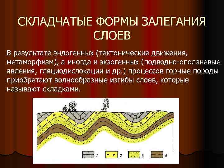 Формы складчатости. Складчатые формы залегания пластов. Складчатые формы залегания слоев. Складчатое залегание горных пород. Складчатые нарушения залегания горных пород.