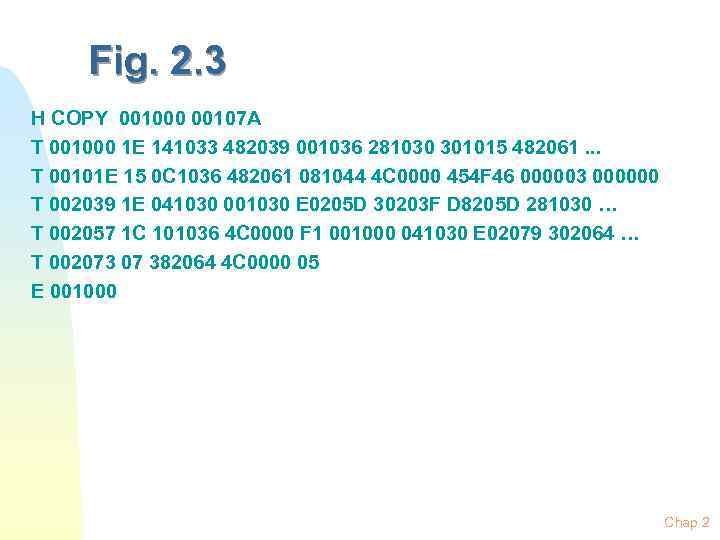 Fig. 2. 3 H COPY 001000 00107 A T 001000 1 E 141033 482039