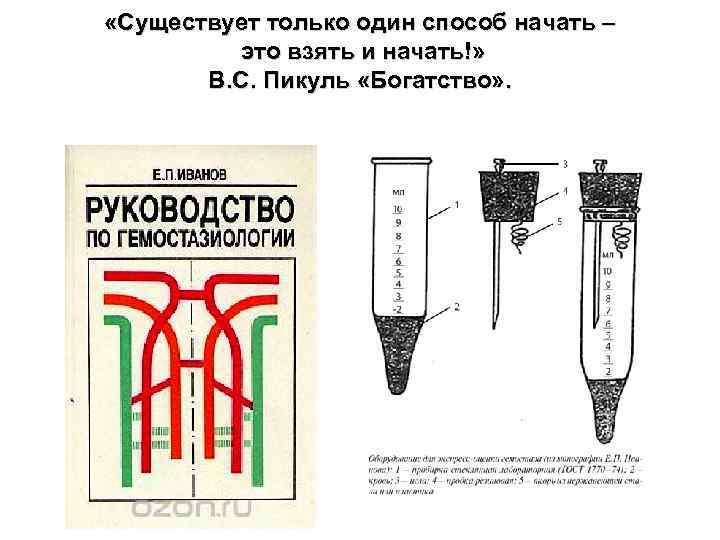  «Существует только один способ начать – это взять и начать!» В. С. Пикуль